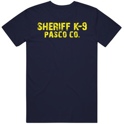 Sheriff K9 Pasco County Florida Police Dog Fan Worn Look Unisex T Shirt Sheriff K9 Pasco County Florida Police Dog Fan Worn Look Unisex T Shirt