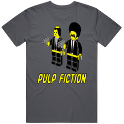 Pulp Fiction, Lego Characters, Guns, Best Movie. Unisex T Shirt Pulp Fiction, Lego Characters, Guns, Best Movie. Unisex T Shirt