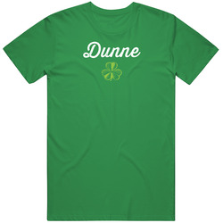 Dunne Custom Last Name Irish St Patrick's Day Pride Party Cotton Irish Green T Shirt Dunne Custom Last Name Irish St Patrick's Day Pride Party Cotton Irish Green T Shirt