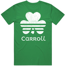 Carroll Clover Luck Charm Irish Name St Patricks Day Cotton Irish Green T Shirt Carroll Clover Luck Charm Irish Name St Patricks Day Cotton Irish Green T Shirt