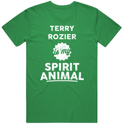 Terry Rozier Is My Spirit Animal Boston Basketball Cotton Irish Green T Shirt Terry Rozier Is My Spirit Animal Boston Basketball Cotton Irish Green T Shirt