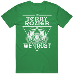 Terry Rozier We Trust Player Boston Basketball Cotton Irish Green T Shirt Terry Rozier We Trust Player Boston Basketball Cotton Irish Green T Shirt