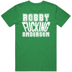 Fcking Robby Anderson New York Football Team Favorite Player Fan Cotton Irish Green T Shirt Fcking Robby Anderson New York Football Team Favorite Player Fan Cotton Irish Green T Shirt
