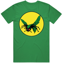 The Green Hornet Retro Logo Cotton Irish Green T Shirt The Green Hornet Retro Logo Cotton Irish Green T Shirt