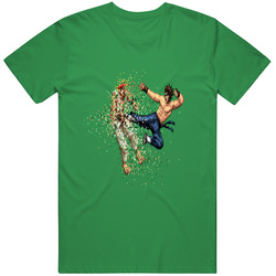 The Flash Cisco Ramon Dead Pixels Game Inspired Cool Cotton Irish Green T Shirt The Flash Cisco Ramon Dead Pixels Game Inspired Cool Cotton Irish Green T Shirt