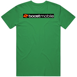 Boost Mobile Telecom 4 Cotton Irish Green T Shirt Boost Mobile Telecom 4 Cotton Irish Green T Shirt