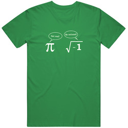 Get Real Be Rational Funny Geek Cotton Irish Green T Shirt Get Real Be Rational Funny Geek Cotton Irish Green T Shirt