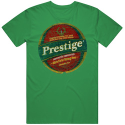 Prestige Beer Lover Ale Lager St. Patrick's Day Cotton Irish Green T Shirt