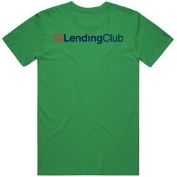 Lending Club Finance  1 Cotton Irish Green T Shirt