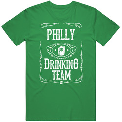Philly Philadelphia St. Patrick's Day Drinking Team Cotton Irish Green T Shirt Philly Philadelphia St. Patrick's Day Drinking Team Cotton Irish Green T Shirt