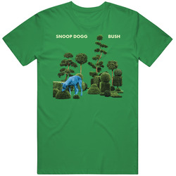 Snoop Dogg Bush Cotton Irish Green T Shirt Snoop Dogg Bush Cotton Irish Green T Shirt