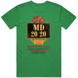 Mad Dog Classic Beer Logo Cotton Irish Green T Shirt