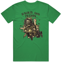 Hagrid Cotton Irish Green T Shirt Hagrid Cotton Irish Green T Shirt