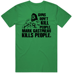 Mark Gastineau Ny Jets Tough Guy Cotton Irish Green T Shirt Mark Gastineau Ny Jets Tough Guy Cotton Irish Green T Shirt