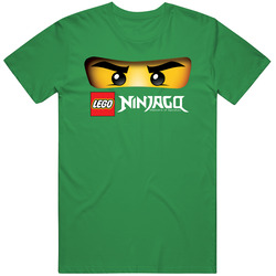 Ninjago Cotton Irish Green T Shirt Ninjago Cotton Irish Green T Shirt