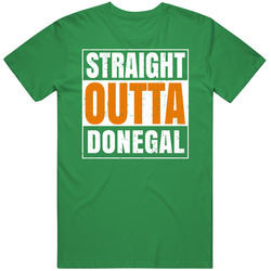 Donegal City Town Irish Ireland St Patrick's Day Straight Outta Compton Cotton Irish Green T Shirt Donegal City Town Irish Ireland St Patrick's Day Straight Outta Compton Cotton Irish Green T Shirt