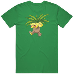 Exeggutor Pokemon Video Game A Pig In Cotton Irish Green T Shirt Exeggutor Pokemon Video Game A Pig In Cotton Irish Green T Shirt