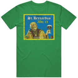 St Bernardus Abt 12 Beer Lover Ale Lager St. Patrick's Day Cotton Irish Green T Shirt St Bernardus Abt 12 Beer Lover Ale Lager St. Patrick's Day Cotton Irish Green T Shirt