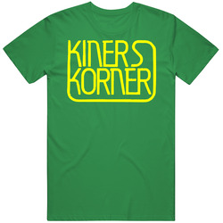 Kiners Korner Baseball New York Ralph Cotton Irish Green T Shirt Kiners Korner Baseball New York Ralph Cotton Irish Green T Shirt