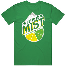 Sierra Mist Soft Drink Logo Can Soda Fan Gift Idea Cotton Irish Green T Shirt Sierra Mist Soft Drink Logo Can Soda Fan Gift Idea Cotton Irish Green T Shirt