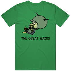 The Great Gazoo The Flintstones Martian Cartoon Character Cotton Irish Green T Shirt The Great Gazoo The Flintstones Martian Cartoon Character Cotton Irish Green T Shirt