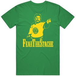 Ross Rhea Hockey Fights Fighter Fear The Stache Goon Movie Cotton Irish Green T Shirt Ross Rhea Hockey Fights Fighter Fear The Stache Goon Movie Cotton Irish Green T Shirt