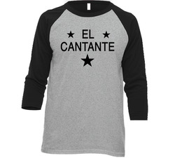 El Cantante Hector Lavoe Latin Vintage Raglan Retro Raglan 3/4 Sleeve Shirt El Cantante Hector Lavoe Latin Vintage Raglan Retro Raglan 3/4 Sleeve Shirt