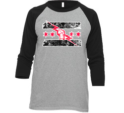 Cm Punk Best In The World Wrestling Vintage Raglan Retro Raglan 3/4 Sleeve Shirt Cm Punk Best In The World Wrestling Vintage Raglan Retro Raglan 3/4 Sleeve Shirt