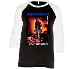 Retro Seattle Football Kenny Easley The Enforcer Vintage Raglan Retro Raglan 3/4 Sleeve Shirt Retro Seattle Football Kenny Easley The Enforcer Vintage Raglan Retro Raglan 3/4 Sleeve Shirt