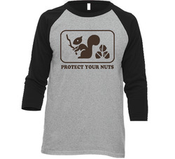 Protect Your Nuts Funny Gone Girl Popular Movie Vintage Raglan Retro Raglan 3/4 Sleeve Shirt Protect Your Nuts Funny Gone Girl Popular Movie Vintage Raglan Retro Raglan 3/4 Sleeve Shirt