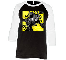Michigan Fab Five Cool College Basketball Vintage Raglan Retro Raglan 3/4 Sleeve Shirt Michigan Fab Five Cool College Basketball Vintage Raglan Retro Raglan 3/4 Sleeve Shirt