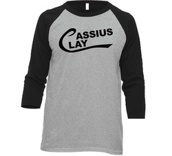 Cassius Clay Retro Muhammad Ali Boxing Legend Vintage Raglan Retro Raglan 3/4 Sleeve Shirt Cassius Clay Retro Muhammad Ali Boxing Legend Vintage Raglan Retro Raglan 3/4 Sleeve Shirt