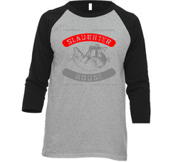 Slaughter House Hip Hop Vintage Raglan Retro Raglan 3/4 Sleeve Shirt Slaughter House Hip Hop Vintage Raglan Retro Raglan 3/4 Sleeve Shirt