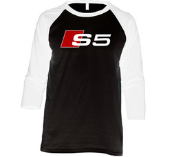 Audi S5 Automobile Car Parts Cool Distressed Style Brand Logo Emblem White Font Vintage Raglan Retro Raglan 3/4 Sleeve Shirt Audi S5 Automobile Car Parts Cool Distressed Style Brand Logo Emblem White Font Vintage Raglan Retro Raglan 3/4 Sleeve Shirt