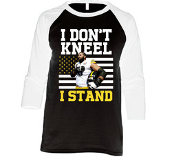 Dont Kneel I Stand Pittsburgh Football Alejandro Villanueva Usa Anthem Vintage Raglan Retro Raglan 3/4 Sleeve Shirt Dont Kneel I Stand Pittsburgh Football Alejandro Villanueva Usa Anthem Vintage Raglan Retro Raglan 3/4 Sleeve Shirt