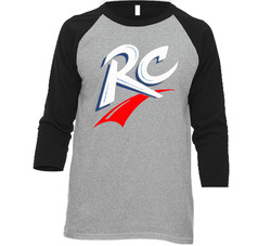 Rc Cola Soft Drink Soda Pop Junk Food Vintage Raglan Retro Raglan 3/4 Sleeve Shirt