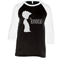 The Boondocks Cartoon Vintage Raglan Retro Raglan 3/4 Sleeve Shirt The Boondocks Cartoon Vintage Raglan Retro Raglan 3/4 Sleeve Shirt