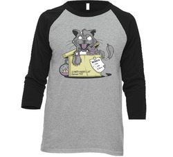 Schrodinger's Cat Test Zombie Funny Vintage Raglan Retro Raglan 3/4 Sleeve Shirt Schrodinger's Cat Test Zombie Funny Vintage Raglan Retro Raglan 3/4 Sleeve Shirt