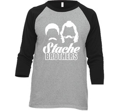 Stache Brothers Okc Basketball Post Players Kanter Adams Vintage Raglan Retro Raglan 3/4 Sleeve Shirt Stache Brothers Okc Basketball Post Players Kanter Adams Vintage Raglan Retro Raglan 3/4 Sleeve Shirt