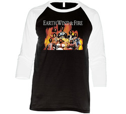 Cool Earth Wind And Fire Retro Funk Soul Vintage Raglan Retro Raglan 3/4 Sleeve Shirt Cool Earth Wind And Fire Retro Funk Soul Vintage Raglan Retro Raglan 3/4 Sleeve Shirt