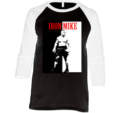Mike Tyson Scarface style Hip Hop (2).jpg Vintage Raglan Retro Raglan 3/4 Sleeve Shirt Mike Tyson Scarface style Hip Hop (2).jpg Vintage Raglan Retro Raglan 3/4 Sleeve Shirt