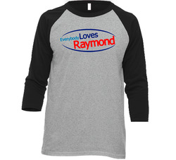Everybody Loves Raymond Tv Show Log Vintage Raglan Retro Raglan 3/4 Sleeve Shirt Everybody Loves Raymond Tv Show Log Vintage Raglan Retro Raglan 3/4 Sleeve Shirt