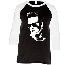 Luke Perry Dylan Mckay 90210 V6 Vintage Raglan Retro Raglan 3/4 Sleeve Shirt Luke Perry Dylan Mckay 90210 V6 Vintage Raglan Retro Raglan 3/4 Sleeve Shirt