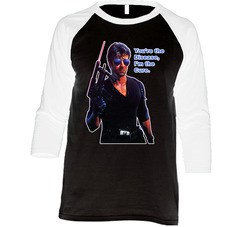 Cobra Stallone Disease Cure Vintage Raglan Retro Raglan 3/4 Sleeve Shirt