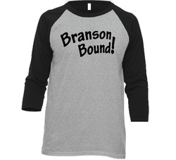Branson Bound Fun She Is Out Of My League Popular Movie Vintage Raglan Retro Raglan 3/4 Sleeve Shirt Branson Bound Fun She Is Out Of My League Popular Movie Vintage Raglan Retro Raglan 3/4 Sleeve Shirt
