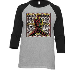A Tribe Called Quest Midnight Marauders Vintage Raglan Retro Raglan 3/4 Sleeve Shirt A Tribe Called Quest Midnight Marauders Vintage Raglan Retro Raglan 3/4 Sleeve Shirt