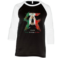 Canelo Alvarez Logo Mma Fighter Vintage Raglan Retro Raglan 3/4 Sleeve Shirt Canelo Alvarez Logo Mma Fighter Vintage Raglan Retro Raglan 3/4 Sleeve Shirt