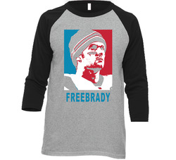 Free The Great Tom Brady Football Vintage Raglan Retro Raglan 3/4 Sleeve Shirt Free The Great Tom Brady Football Vintage Raglan Retro Raglan 3/4 Sleeve Shirt