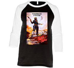 Mad Max cool 70's Vintage Classic Action Movie Fan Vintage Raglan Retro Raglan 3/4 Sleeve Shirt Mad Max cool 70's Vintage Classic Action Movie Fan Vintage Raglan Retro Raglan 3/4 Sleeve Shirt