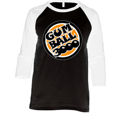 Gumball 3000 2 Vintage Raglan Retro Raglan 3/4 Sleeve Shirt